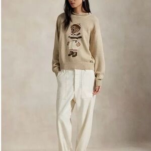 Ralph Lauren Tan Knit Sweater